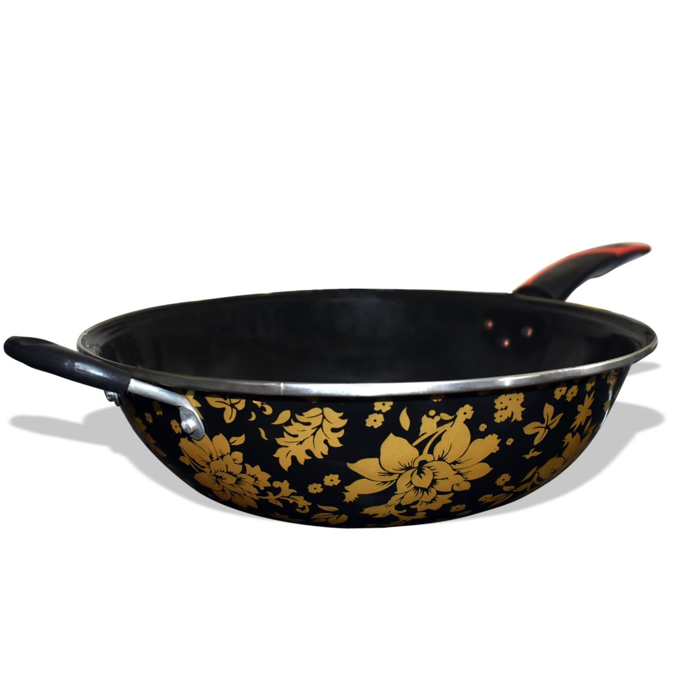 Wukusy premium aluminium fry pan and pot set, kitchen tool with non-stick surface and ergonomic handle, for versatile cooking.