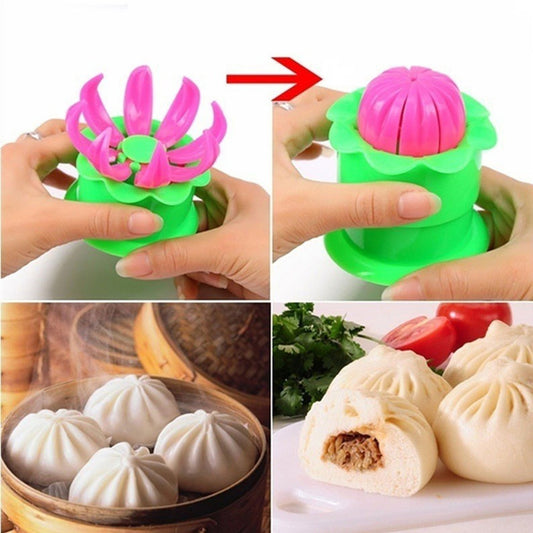 Wukusy 2602 steamed stuffed bun making mold, a kitchen tool for shaping and preparing traditional buns.