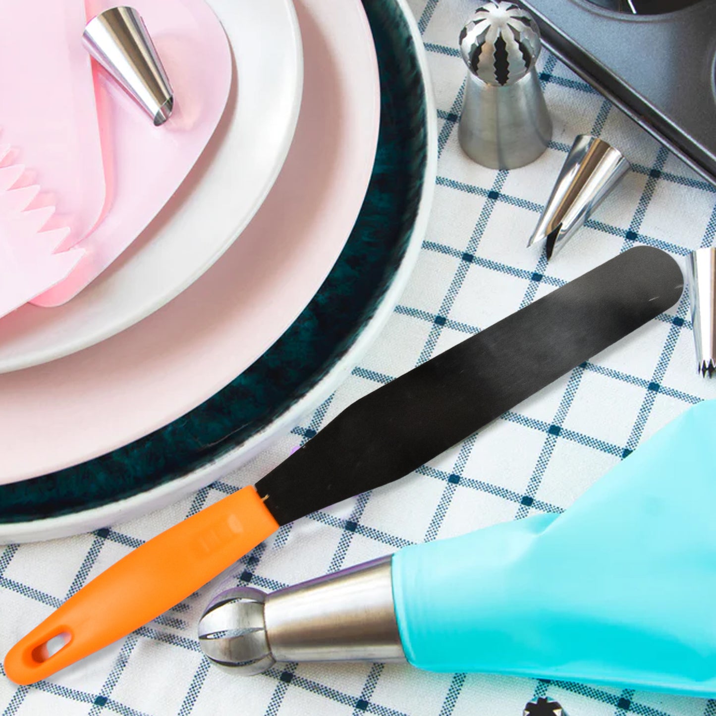 Wukusy stainless steel cheese slicer, heavy-duty cheese knife, kitchen tool for cutting and serving cheese slices.