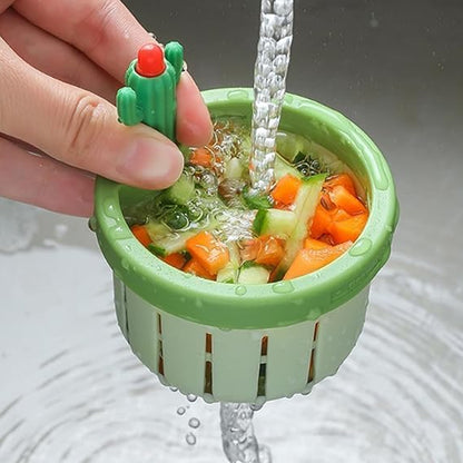 Wukusy plastic kitchen sink drain strainer used to catch debris and prevent clogs in kitchen drains.