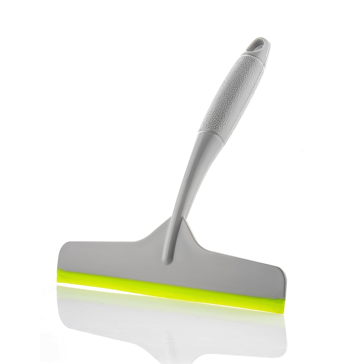 Grey plastic kitchen wiper tool by Wukusy, designed for cleaning surfaces in the kitchen.