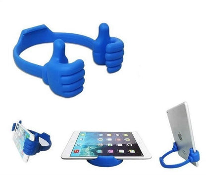 Wukusy hand-shaped mobile stand, versatile phone support for household and office use, 1-piece with colorful box packaging.