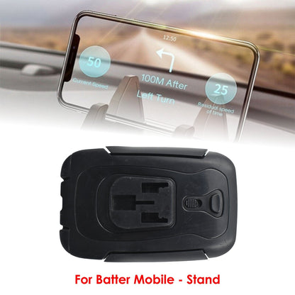 Wukusy 7316 car vent mobile holder holding a smartphone, compact and easy to install car accessory for secure device placement