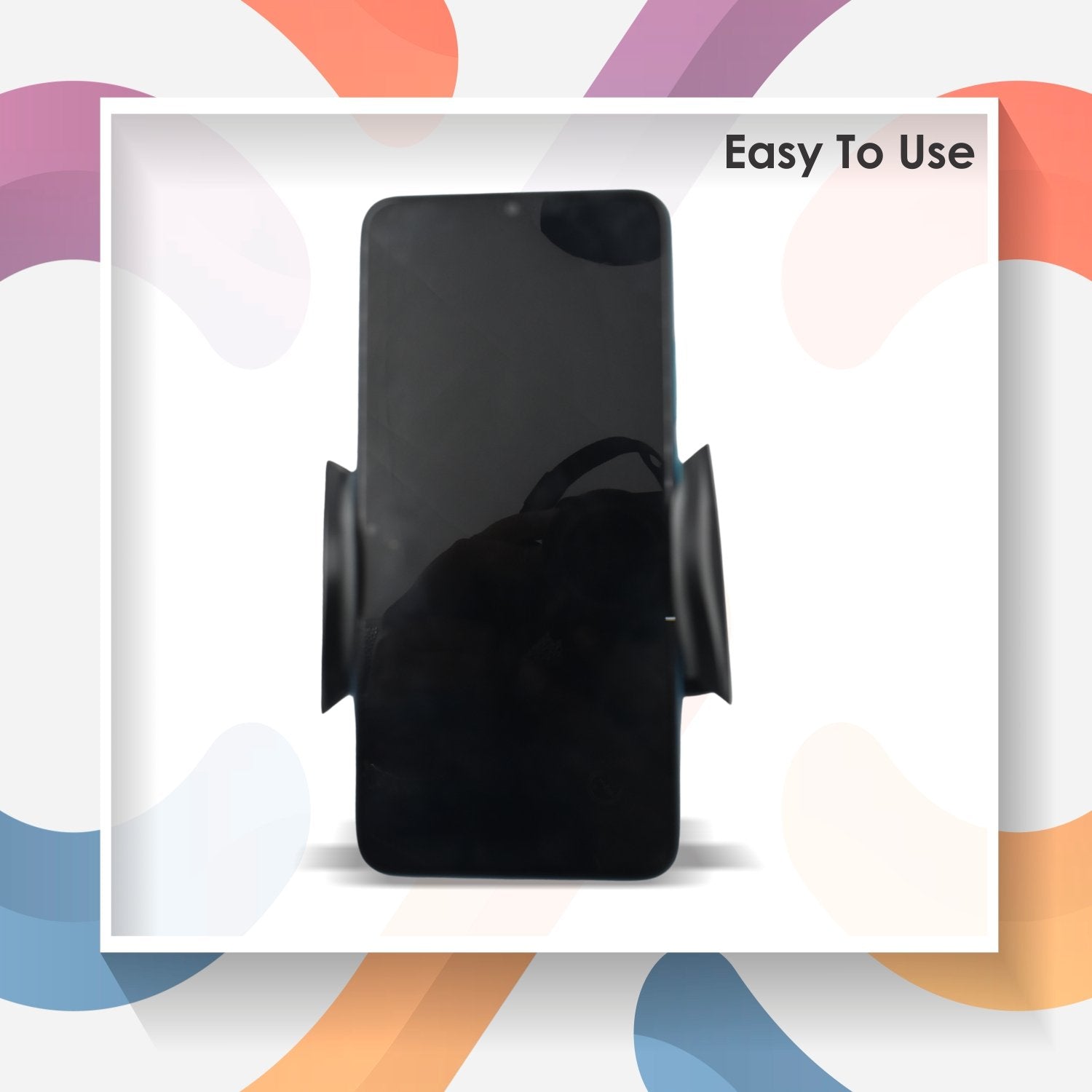 Wukusy Car Vent Mobile Holder securing a smartphone on a vehicle's vent for hands-free use and easy access.