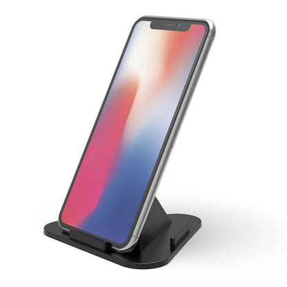 Wukusy pyramid mobile stand set with three inclined angles for versatile smartphone support and viewing.