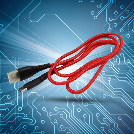 Wukusy Type C data cable for fast charging and data transfer, 97 cm length, mobile accessory with durable design.