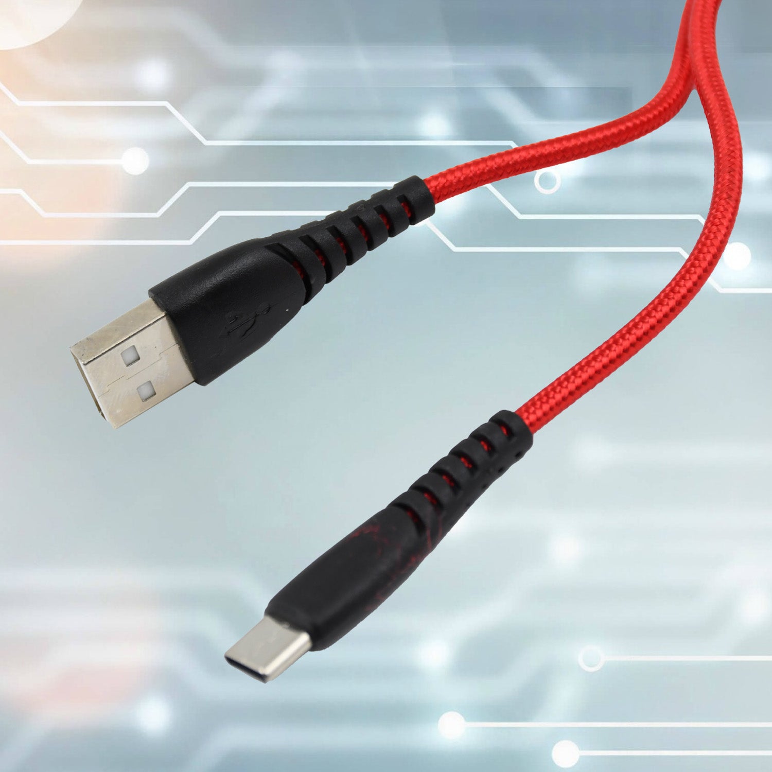 Wukusy Type C fast charging data cable, 97 cm, for mobile devices, with durable design for quick data transfer and charging.