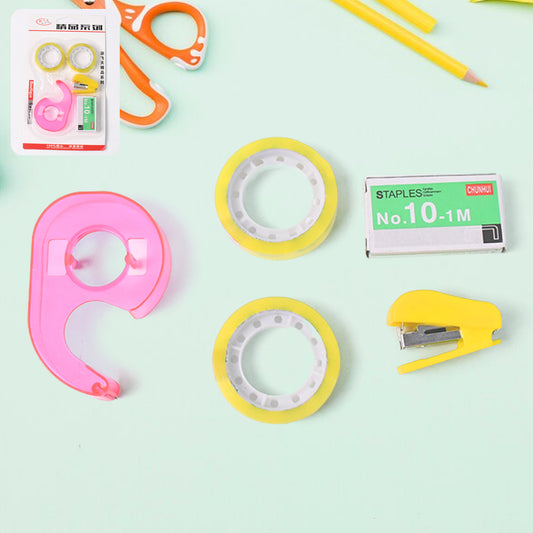 Wukusy 5-in-1 office stationery tool for school, office, and home use, featuring a carton box and gift sealing accessories.