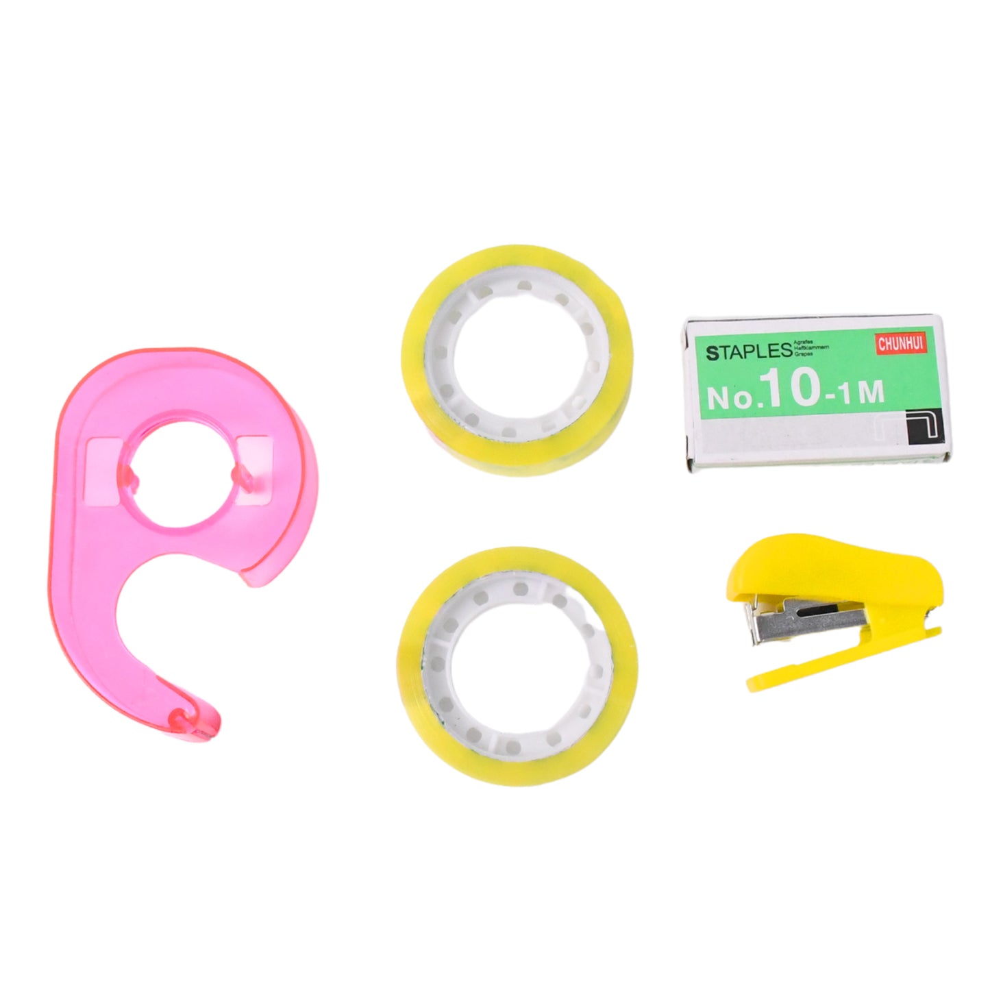 Wukusy 5-in-1 stationery tool for school, office, and home, featuring a carton box, gift sealing, and versatile office supplies.