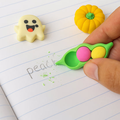 Cute cartoon eraser by Wukusy with colorful mix design, perfect for office or school use.