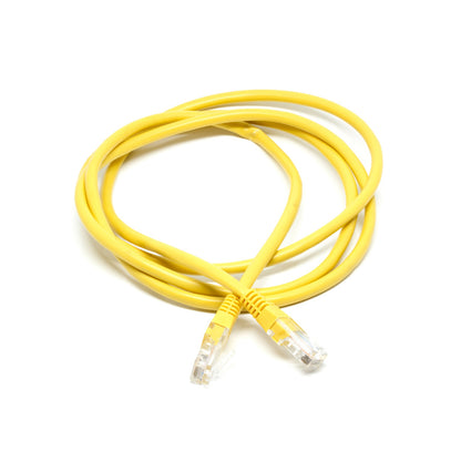 Wukusy high-speed 78 cm Ethernet LAN cable for office use, showing a blue network cable connected to devices.