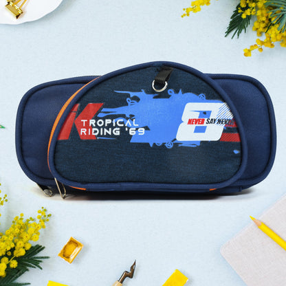 Wukusy office mix design pouch, stylish and versatile storage bag, shown with multiple compartments and modern design.