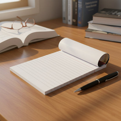 Wukusy premium pocket notebook with 80 pages, compact 165x105mm writing notepad for office use, single notepad in image.
