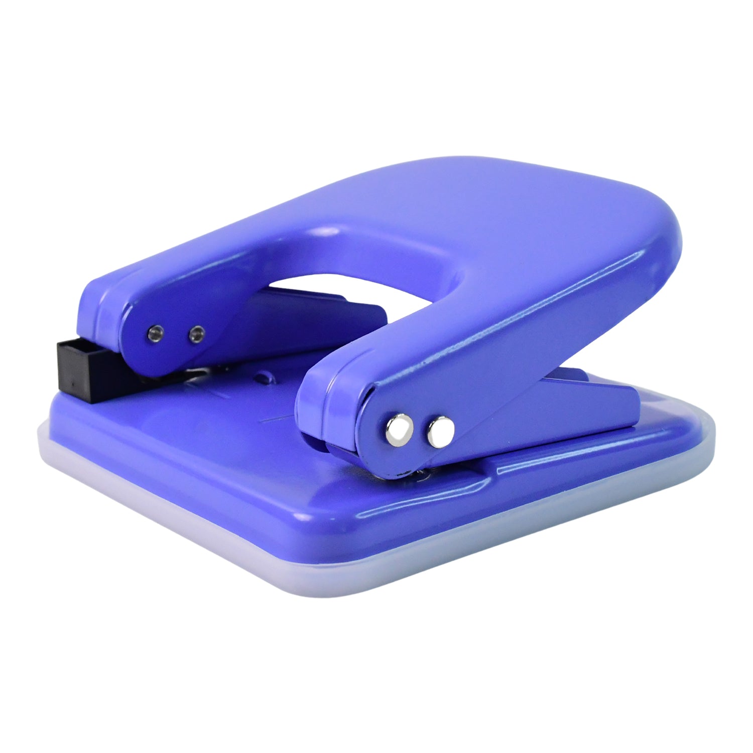 Wukusy Kangaro DP-500 heavy-duty two-hole punch machine with metal base for precise paper punching.