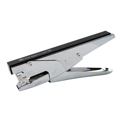 Wukusy Kangaro HP-45 heavy-duty plier stapler with metal body, ideal for high-volume stapling tasks, shown in close-up.