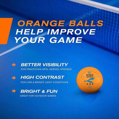Set of six Wukusy professional table tennis balls for sports and recreational play, featuring durable white plastic construction.