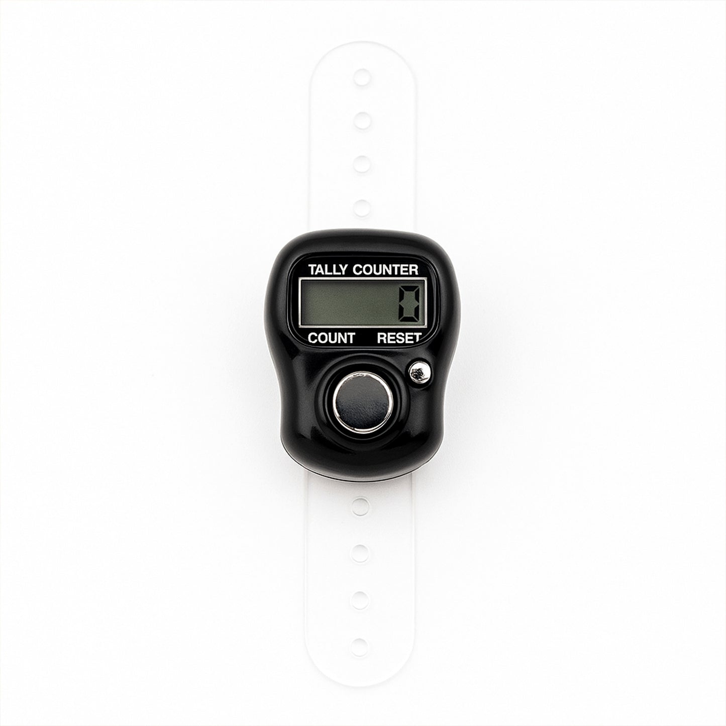 Small digital finger tally counter by Wukusy, compact sports device for counting with a digital display and single button.