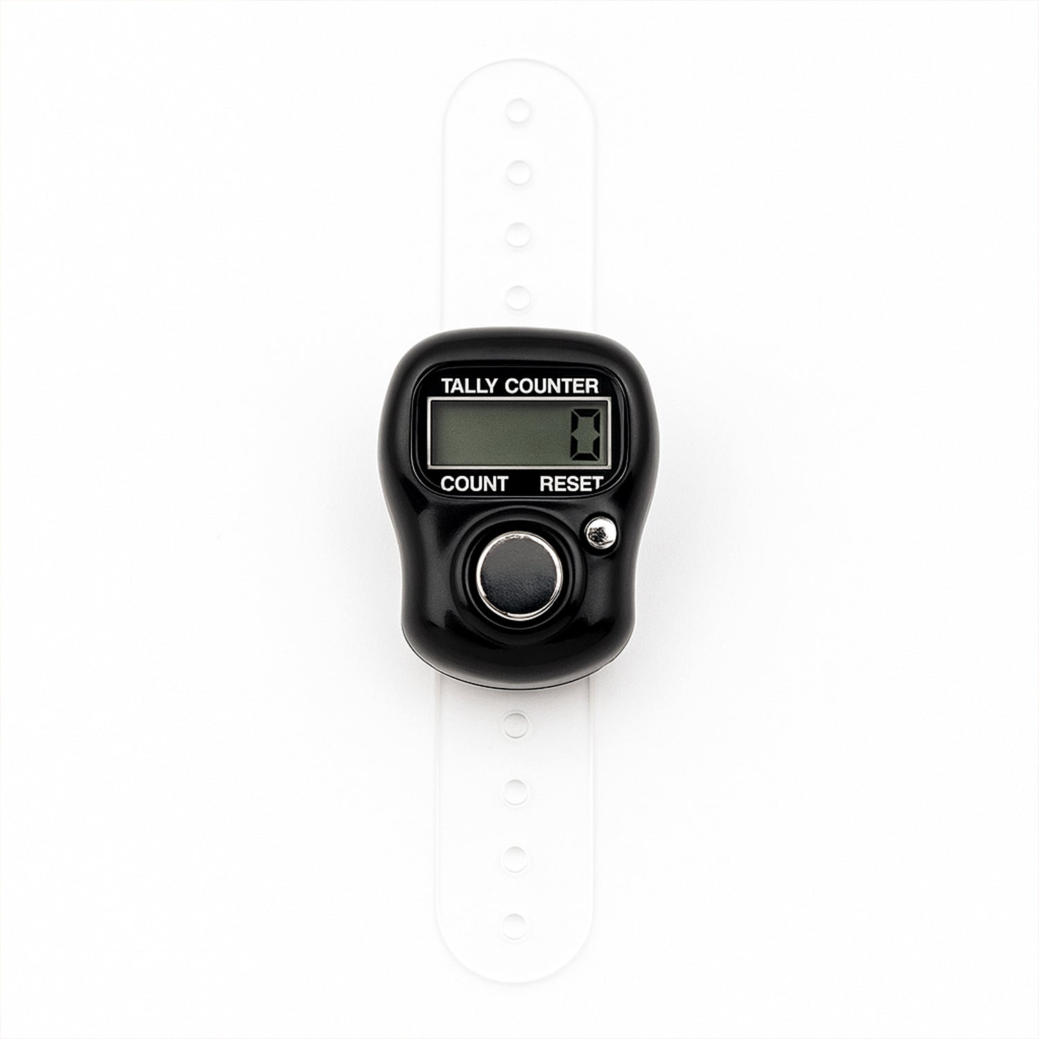Small digital finger tally counter by Wukusy, compact sports device for counting with a digital display and single button.