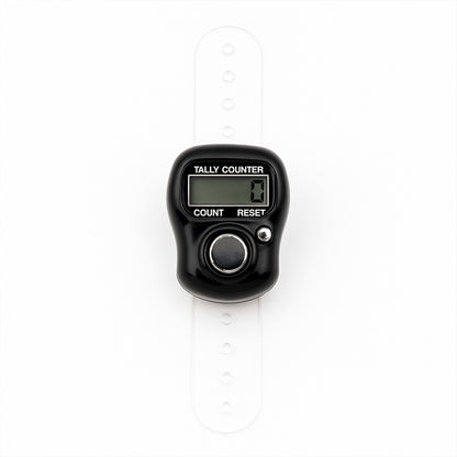 Small digital finger tally counter by Wukusy, compact sports device for counting with a digital display and single button.