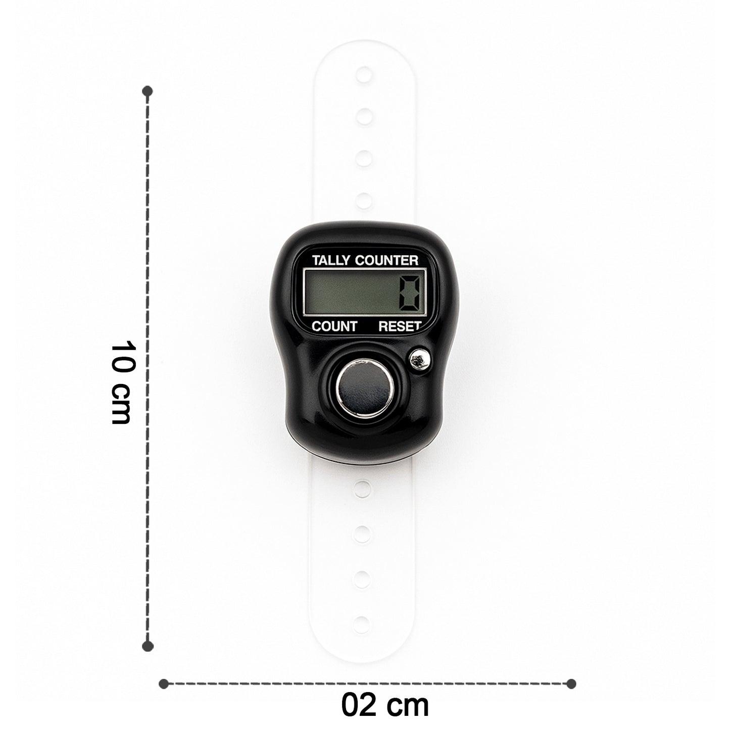 Wukusy small digital finger tally counter for sports, compact handheld device for counting and tracking scores or repetitions.