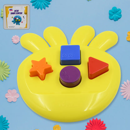 Wukusy Octoshape sorter toy for kids, colorful educational game to boost grasping and sorting skills, perfect for boys and girls.