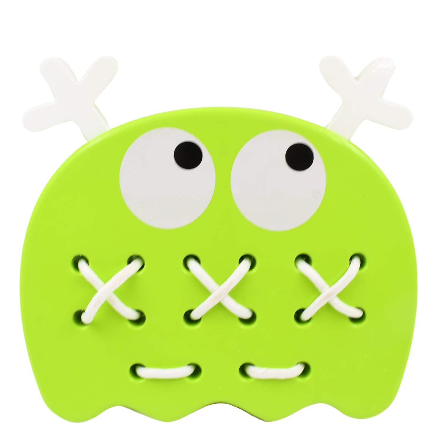 Wukusy Stitch Mee Puzzle Toy featuring multiple styles, designed for kids' brain games and learning activities.