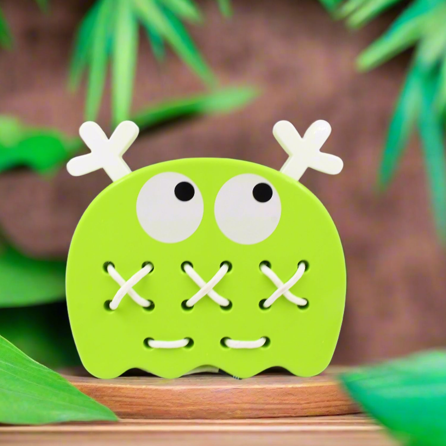 Wukusy Stitch Mee Puzzle Toy featuring multiple styles for kids, a fun and educational brain game and birthday gift.