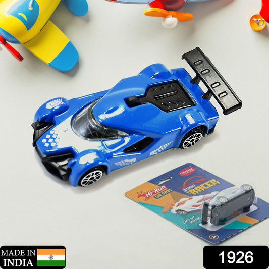 Wukusy 1926 Street Racer Car metal die-cast toy for children aged 3+, featuring a sleek, vintage design for play and display.