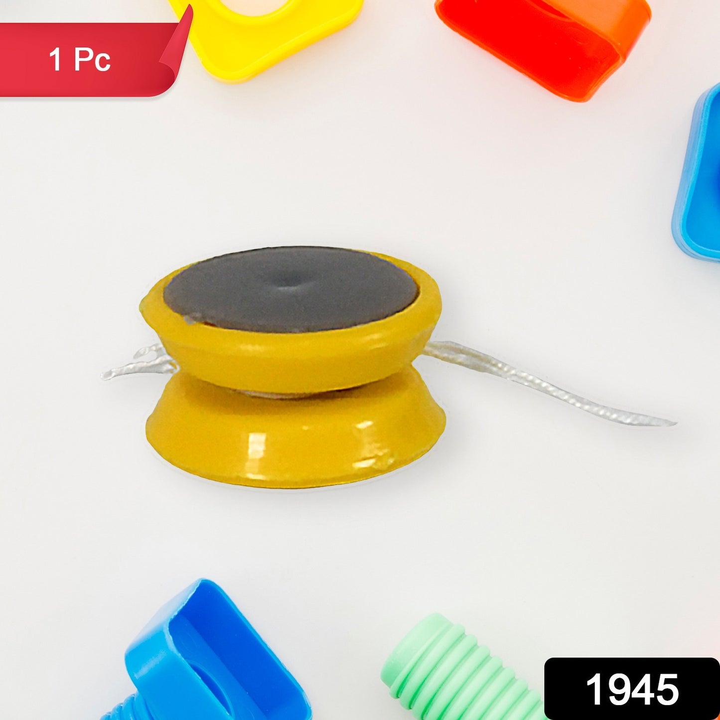 Wukusy small yoyo toy with string, rotating brain exerciser for kids, colorful and fun toy for developing coordination and focus