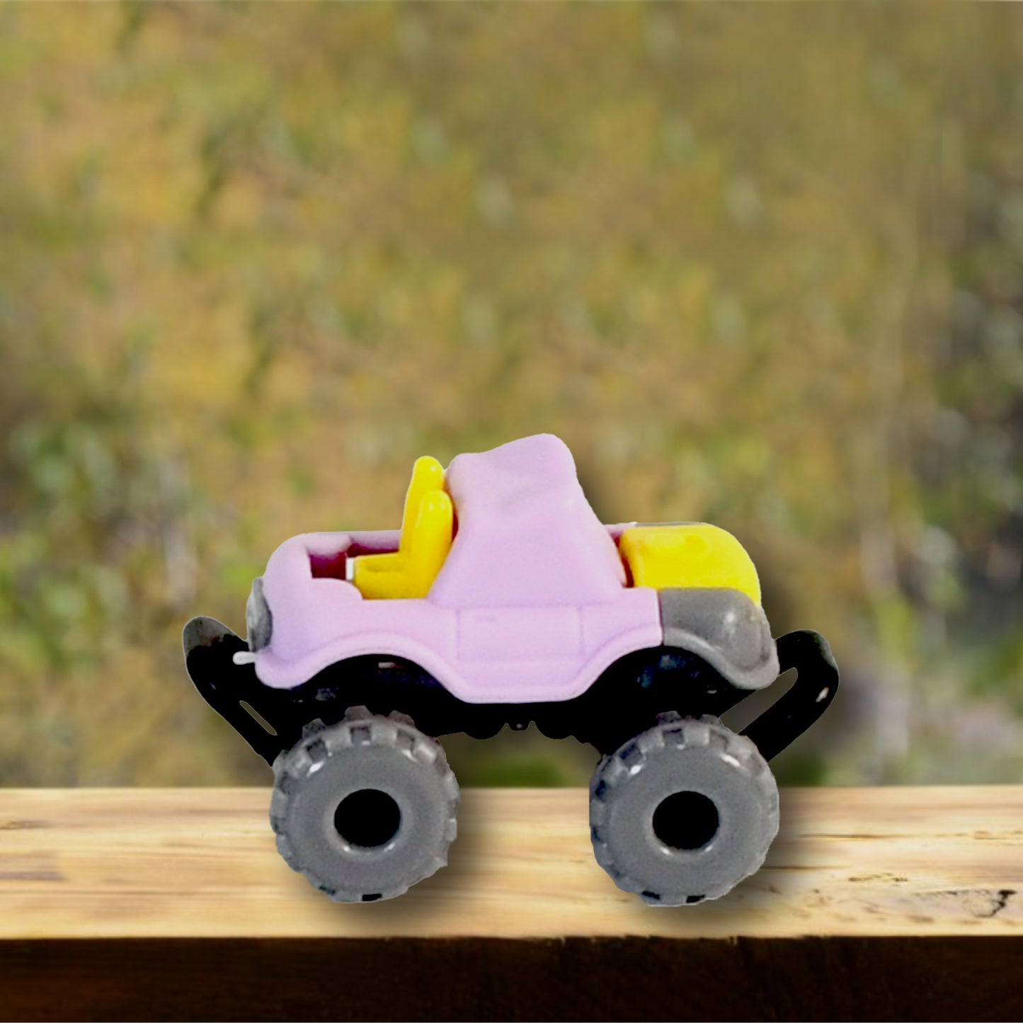 Wukusy 1946 Mini Monster Trucks toy cars with big plastic tires, friction-powered, suitable for kids and baby boys, super cars and blaze truck