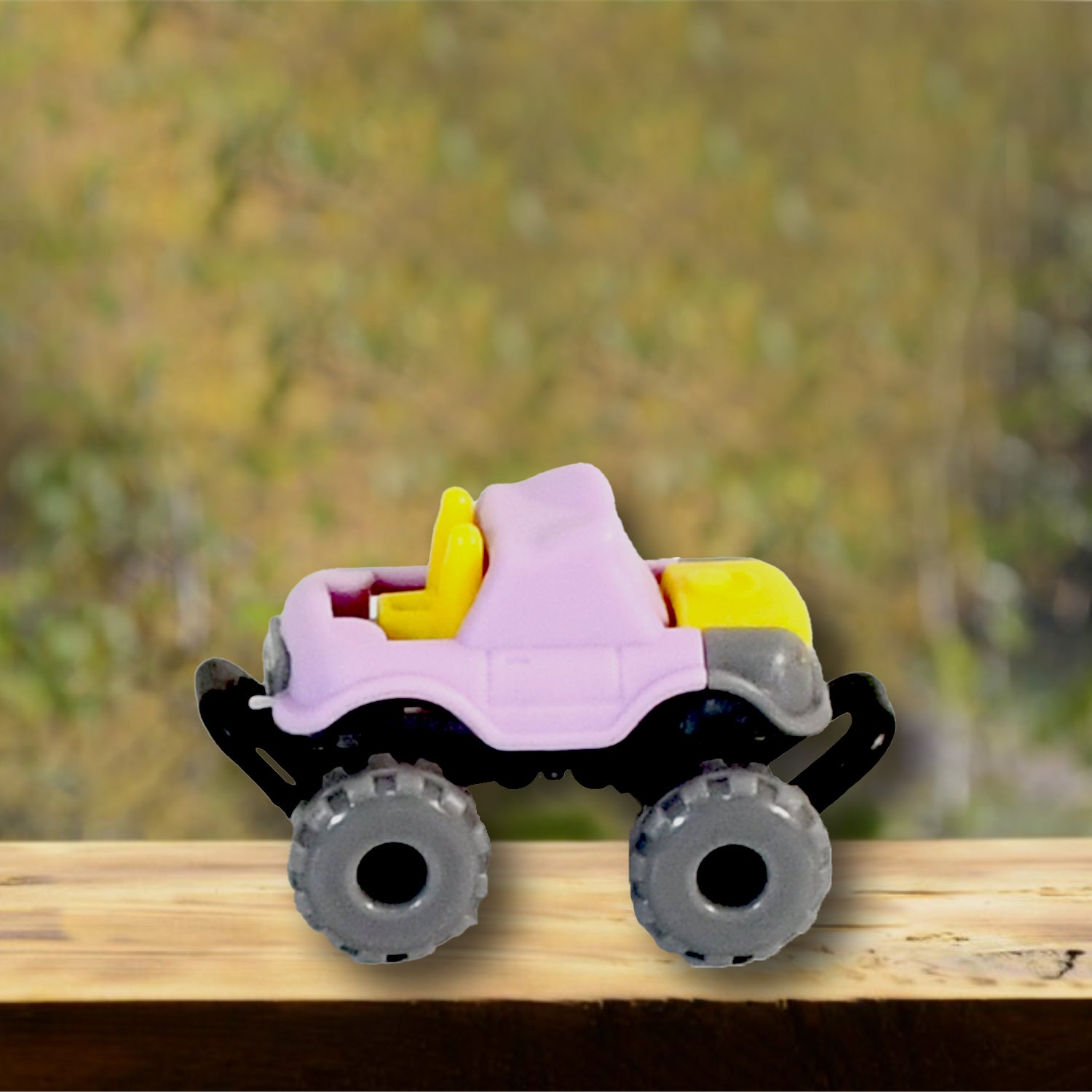 Wukusy 1946 Mini Monster Trucks toy cars with big plastic tires, friction-powered, suitable for kids and baby boys, super cars and blaze truck
