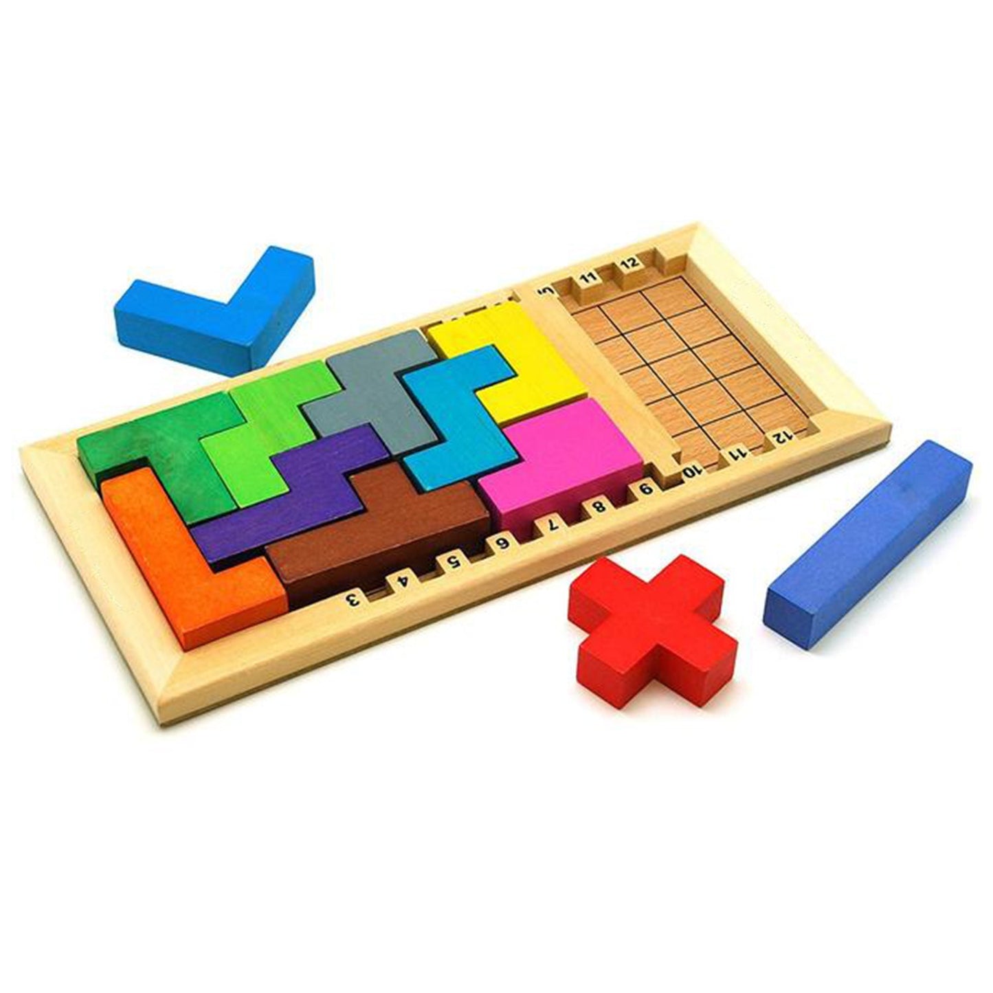 Wukusy 1950 At50 wooden mind game toy for kids and babies, designed for play and mental engagement.