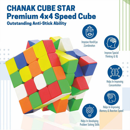 Wukusy 1975 Small Puzzle Cube, high-speed stickerless magic cube toy for kids and adults, 8+ years, colorful and smooth-moving.