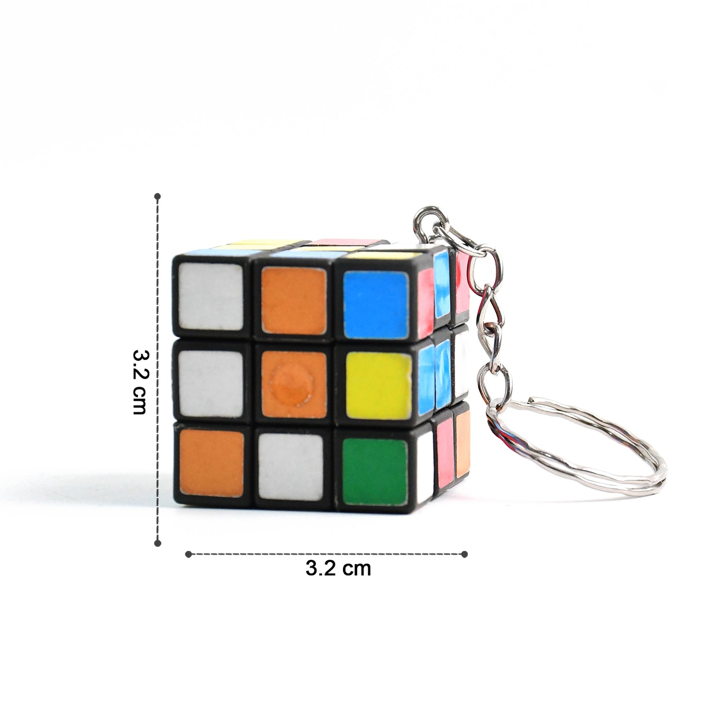 Wukusy 4022 mini cube puzzle toy for boys and girls, colorful magic cube for fun and birthday gift ideas.