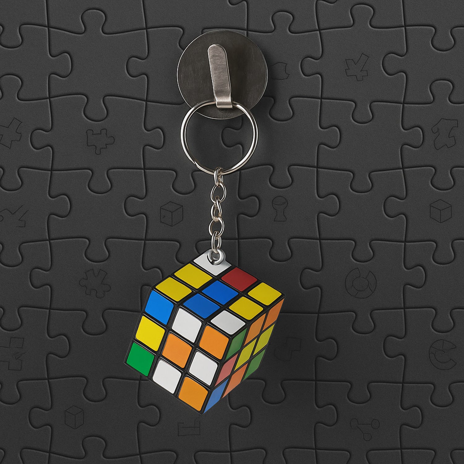 Wukusy 4022 mini cube puzzle toy for boys and girls, colorful magic cube game designed for fun and birthday gifts.