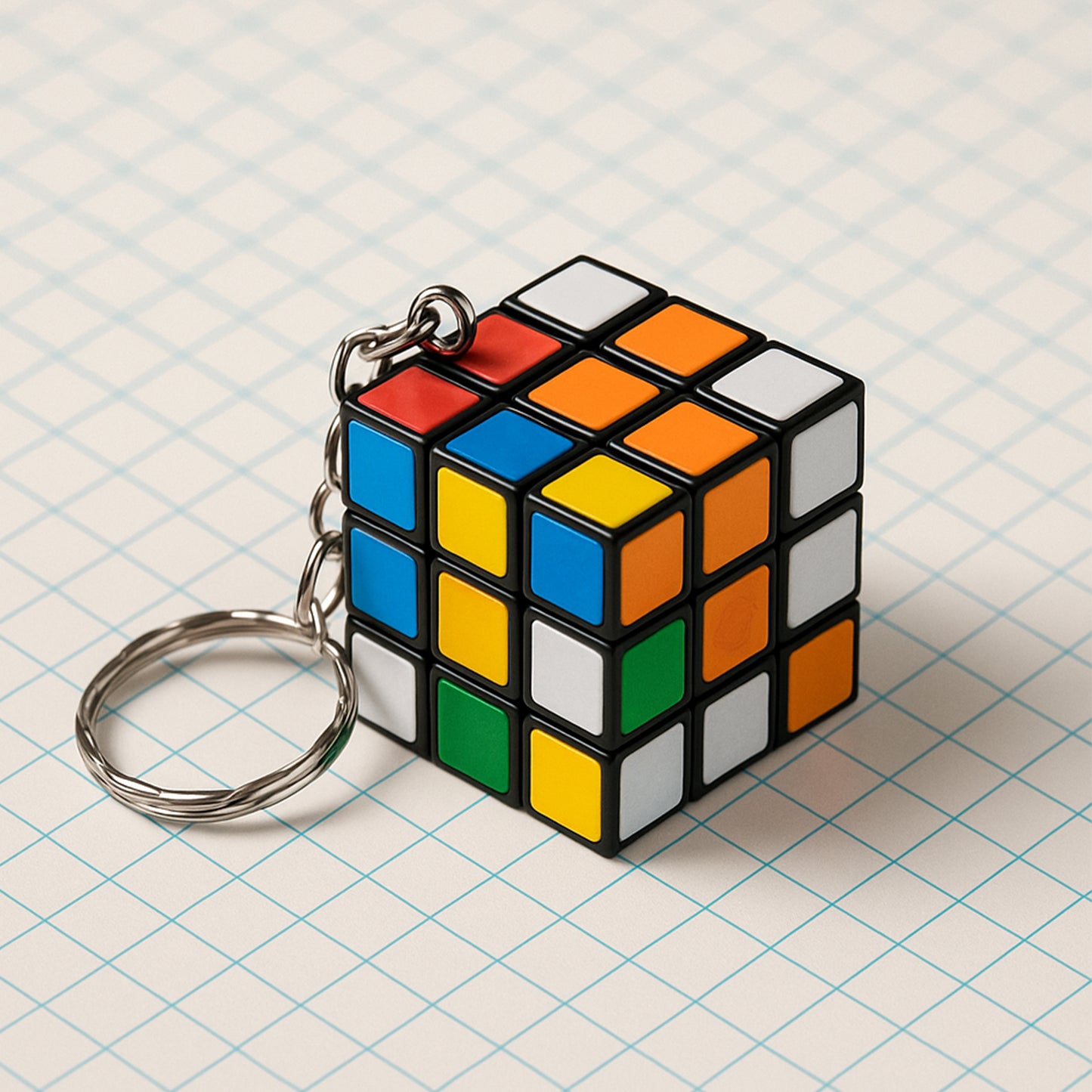Wukusy 4022 mini cube puzzle toy for boys and girls, colorful magic cube game suitable for birthday gifts.
