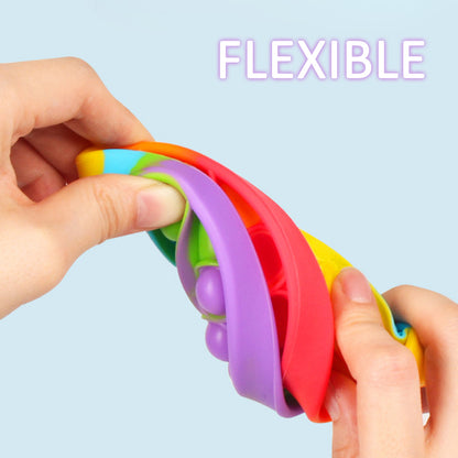 Wukusy Among Us Running Fidget Toy, colorful toy for kids and adults, used for playing and entertainment.