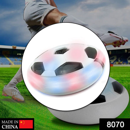 Wukusy hover LED ball toy for kids, used for indoor play and entertainment, featuring colorful glowing lights and smooth design.