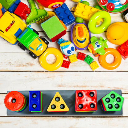 Wukusy educational toy set with geometric brick blocks featuring 5 angles, designed for preschool kids' learning and matching play.