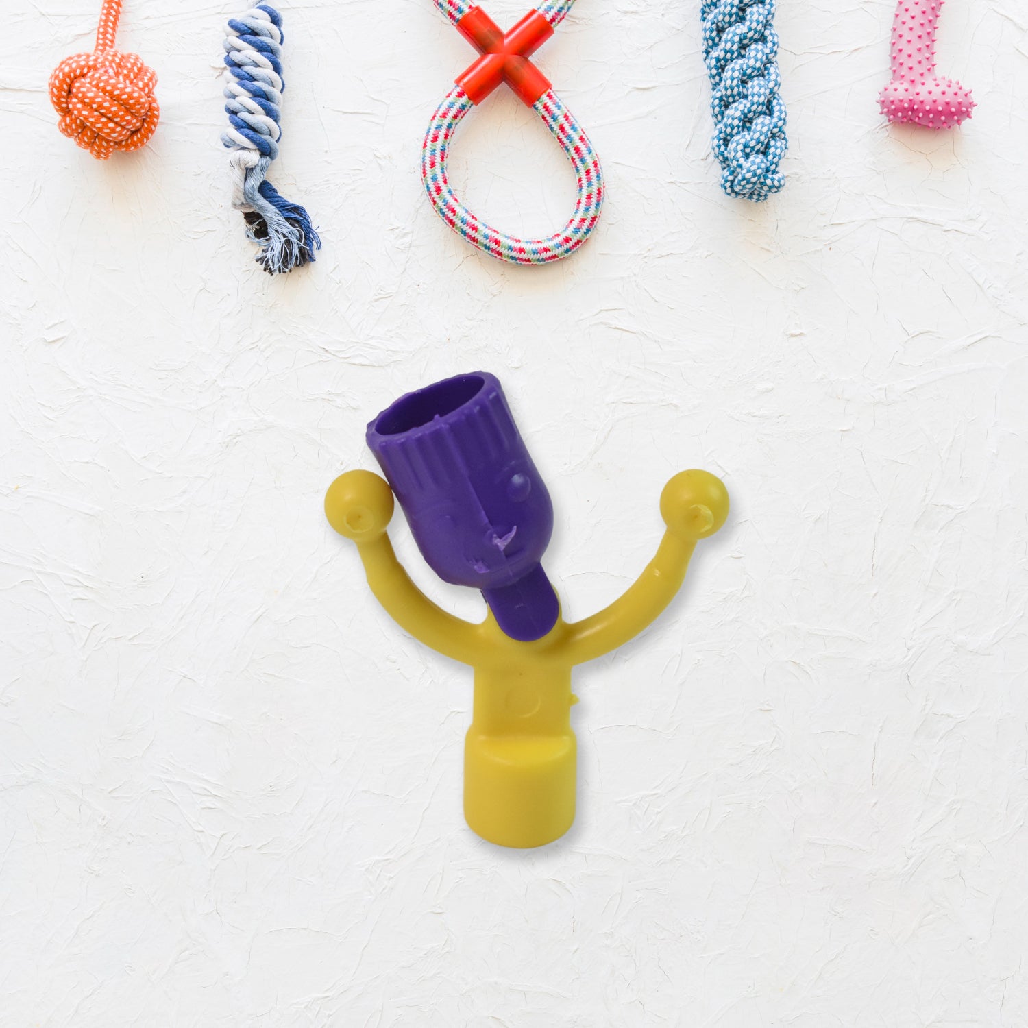 Wukusy bell shape pencil top toy in mixed colors, designed as a fun promotional toy for children.