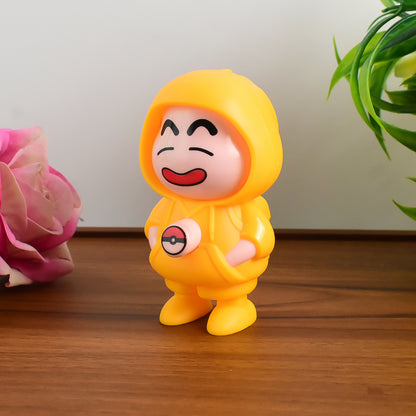 Wukusy face changing doll toy with keyring, small portable toy with transforming face features, ideal for kids and collectors