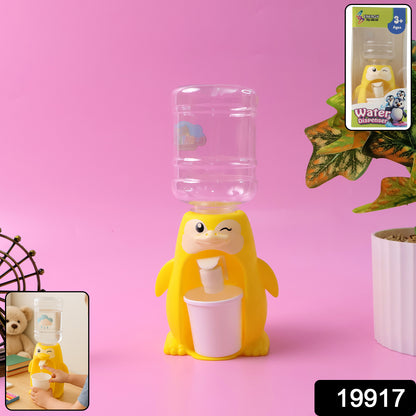 Kids tabletop water dispenser toy by Wukusy, featuring colorful plastic design with water spout and playful interactive elements.