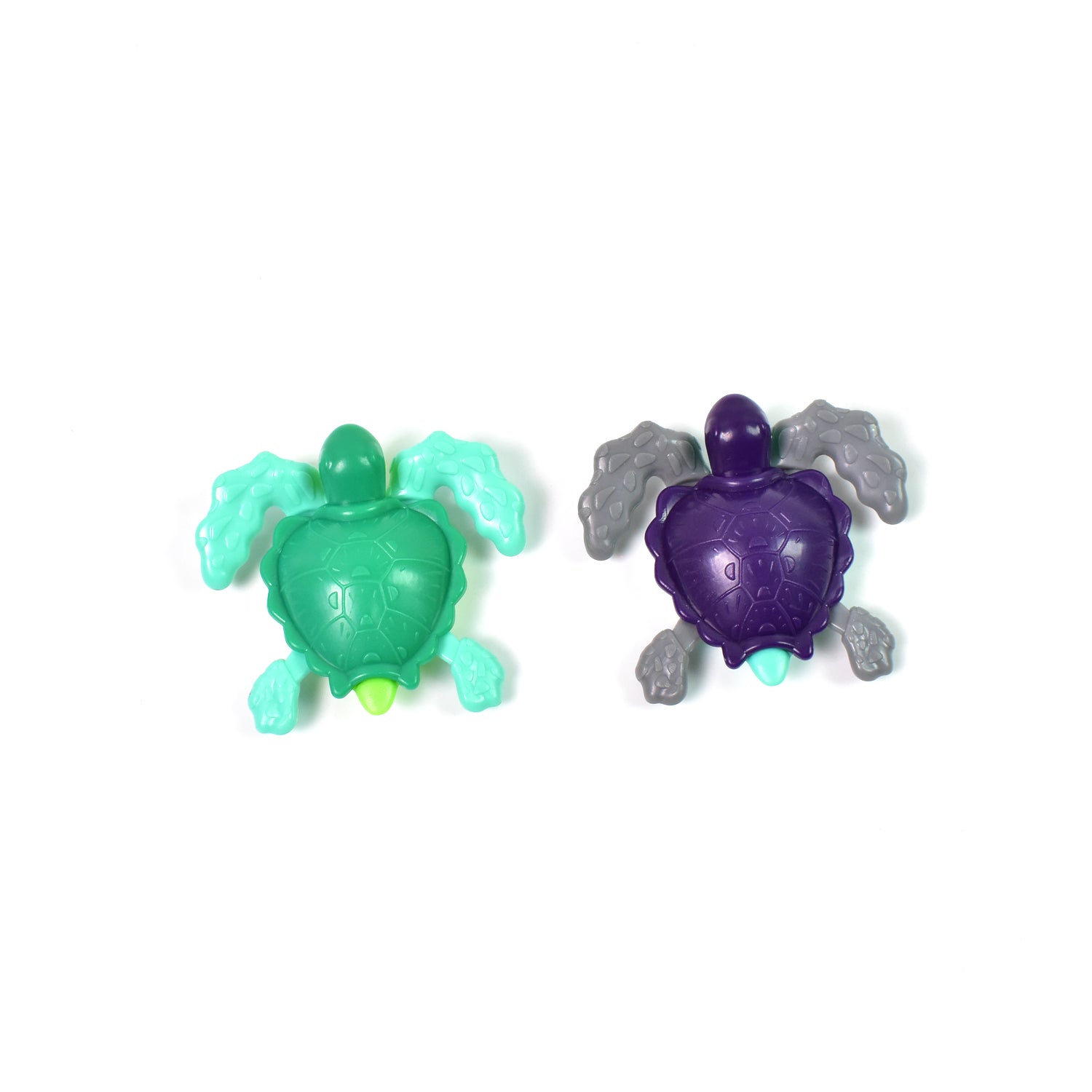 Small DIY sea turtle toy by Wukusy, mini colorful turtle toy for kids, featuring a mixed color design and playful sea turtle shape.