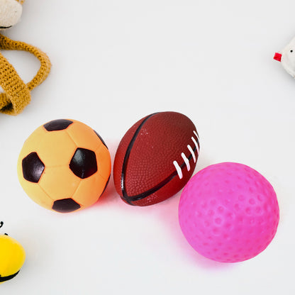 Wukusy sports squeeze ball toy set of 3 soft, colorful balls for kids, designed for sensory play and stress relief.