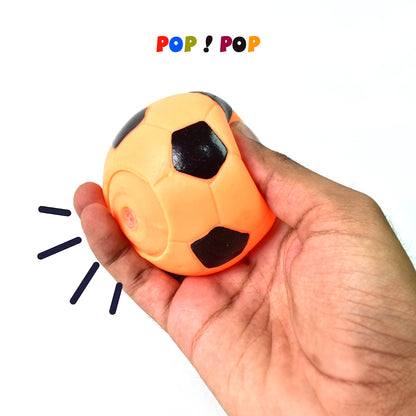 Wukusy sports squeeze ball toy set of 3 soft, colorful balls designed for kids' play and sensory fun.