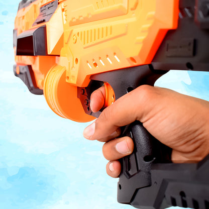 Wukusy Street Viper toy gun with 30 soft bullets, colorful plastic toy weapon for kids, realistic design and safe for play.