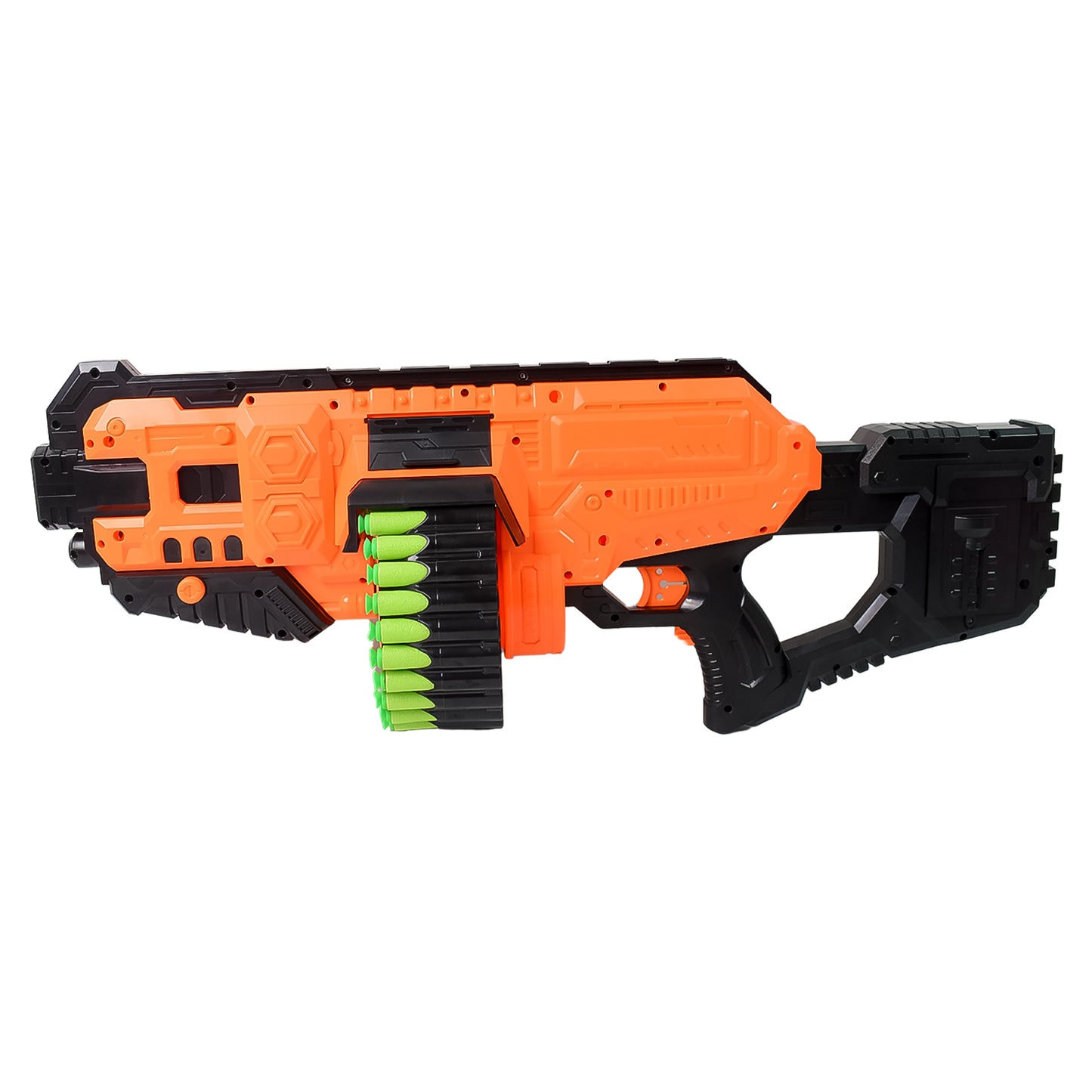 Wukusy Street Viper toy gun with 30 soft bullets set, featuring colorful plastic design and ergonomic grip for kids' play.