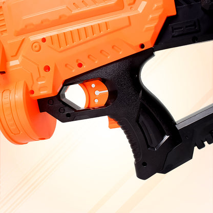 Wukusy Street Viper toy gun with 30 soft bullets, colorful plastic toy gun for kids, action play weapon set