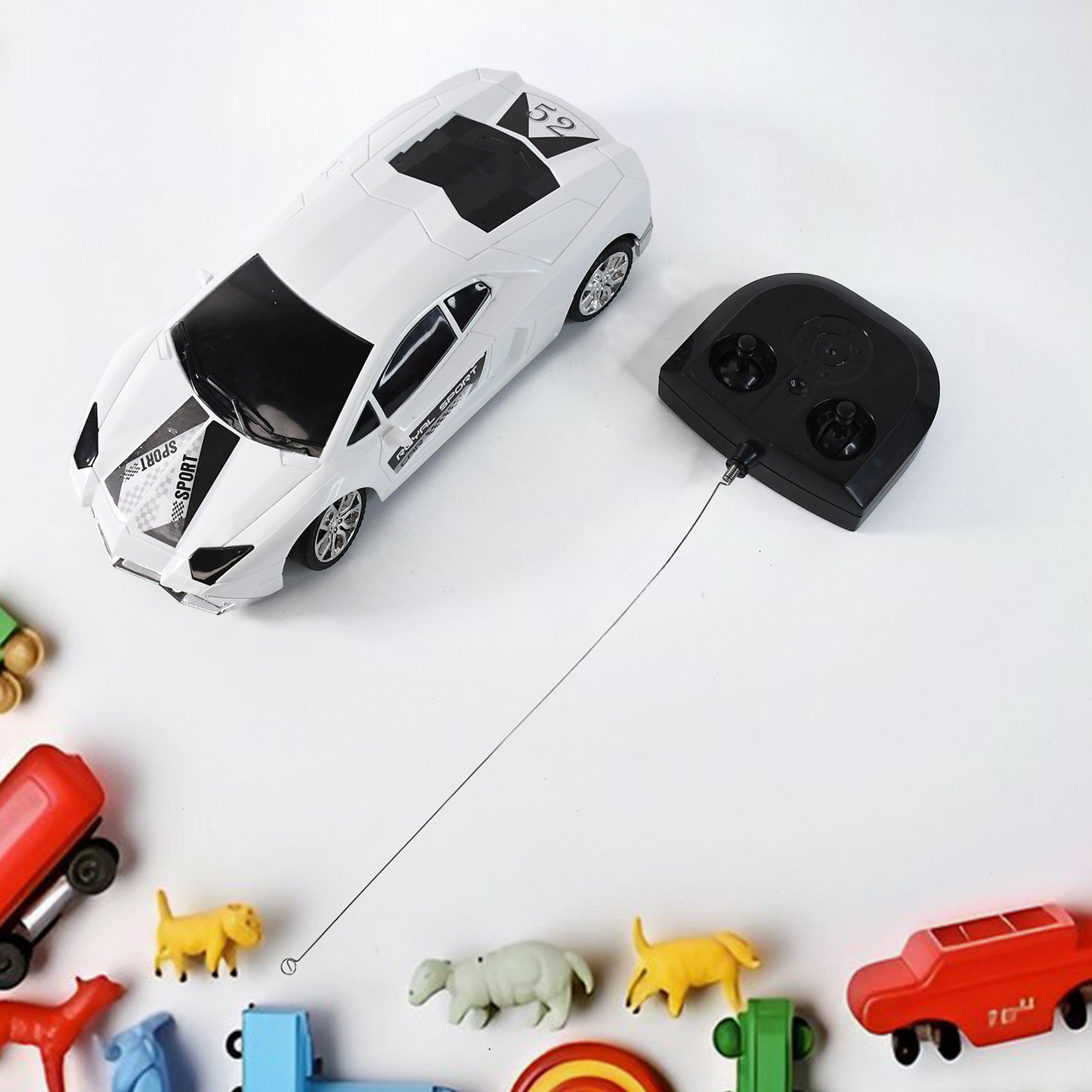 Wukusy Ttg Royal Sport remote control car, high-speed racing toy with sleek design and vibrant colors, perfect for kids and hobbyists.