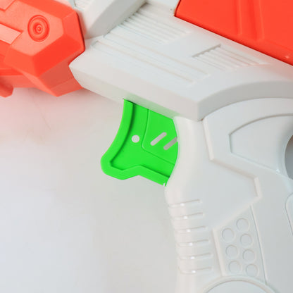 Wukusy Z Master toy gun with foam bullets, compact shooting toy for kids, featuring colorful design and safety features.